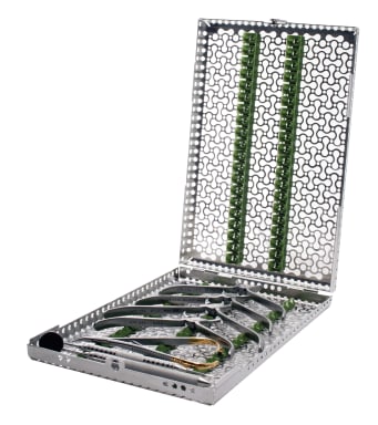 DIN ORTHODONTIC CASSETTE GREEN