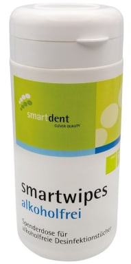 Smartdent Smartwipes Alkoholfrei Leerdose