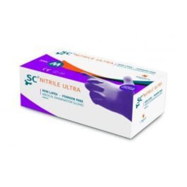 SensiCare Ultra nitrile gloves blue medium, 200 pieces