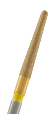 ZD-Diamant konisch Körnung: Gelb (extra-fein, 1 Packung á 5 Stück)