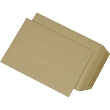 MAILmedia mailing bag B5 without window gummed 500 pieces brown
