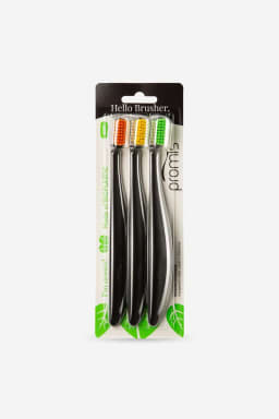 Promis Tandenborstel Trio Zwart/Kleur