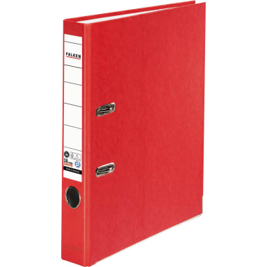 Falken ring binder Recycolor A4 50 mm paper red
