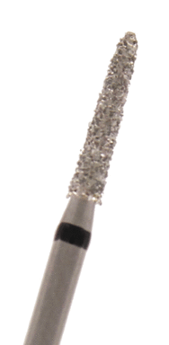 Diamant Torpedo konisch Körnung: Schwarz (extra-grob, 1 Packung á 5 Stück)