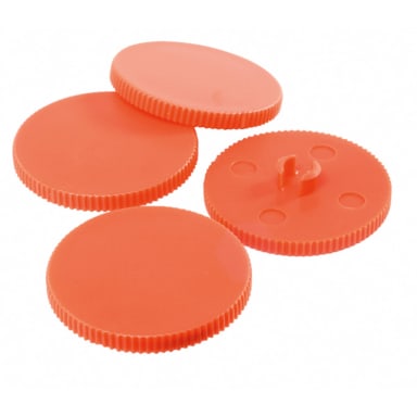 Rapid Lochscheibe 28 mm für Locher HDC150 10 Stück orange
