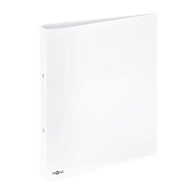 Pagna ring binder A4 2 rings 25 mm PP white