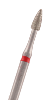 Diamant Granate Körnung: Rot (fein, 1 Packung á 5 Stück)