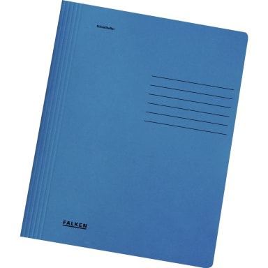 Falken flat file A4 cardboard blue