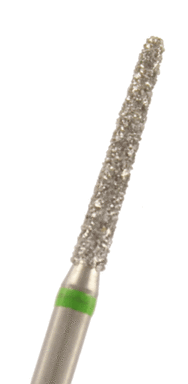 Diamant konisch rund Körnung: Grün (grob, 1 Packung á 5 Stück)