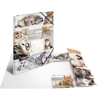 HERMA document folder A3 cats