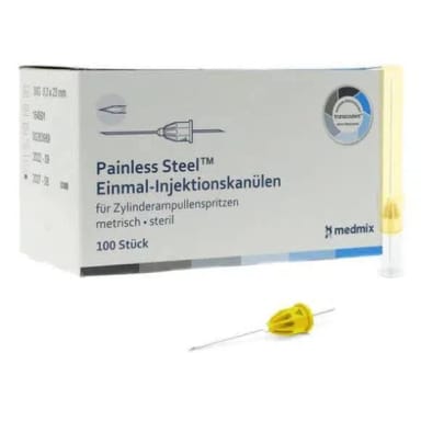 Transcodent™ Injectienaalden Painless Steel™ G27 0,4×23 mm (100 st.)