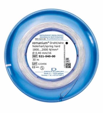 DENTAURUM Remanium Draad FH 0,40 mm 30 mtr