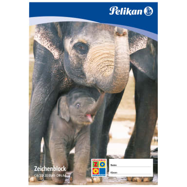 Pelikan drawing pad C4/20 A4 20 sheets