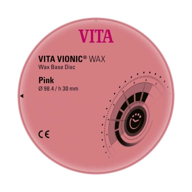 VITA VIONIC Wax Schijf Roze 98,4 x 30 mm