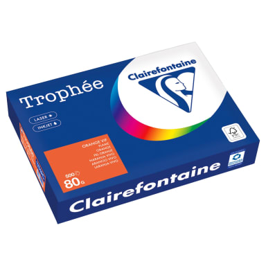 Clairefontaine copy paper A4 80 g 500 sheets orange