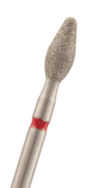 Diamant Knospe Körnung: Rot (fein, 1 Packung á 5 Stück)