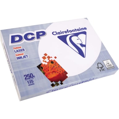 Clairefontaine copy paper DCP A4 250 g 125 sheets white