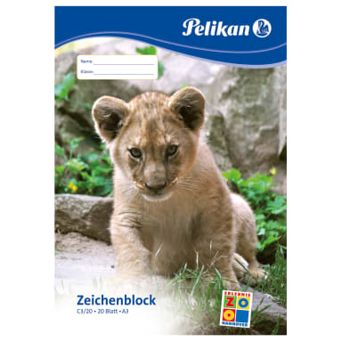 Pelikan drawing pad C3/20 A3 20 sheets