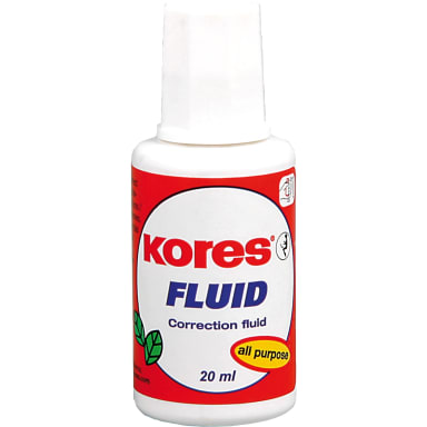 Kores corrector Fluid 20 ml brush white