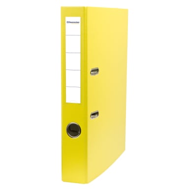 Soennecken ring binder A4 50 mm PP yellow