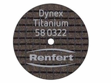 Renfert Dynex Titanium Snijschijven 0.3x22 mm (20 stuks)