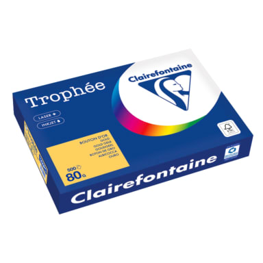 Clairefontaine copy paper A3 80 g 500 sheets golden yellow