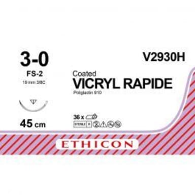 Ethicon Vicryl Rapide 3-0 V2930H, 36 Stück