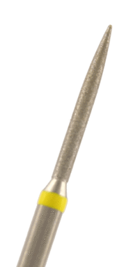 Diamant Flamme Körnung: Gelb (extra-fein, 1 Packung á 5 Stück)