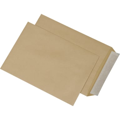 MAILmedia mailing bag C5 90 g without window peel & seal 500 pieces brown