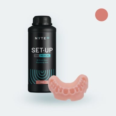 PREMIOprint NYTE3D 3in1 gum 1000g (Bite Registrations and Denture Bases)