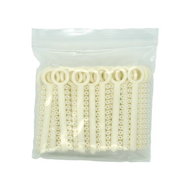 Gummiligaturen (Weiss)