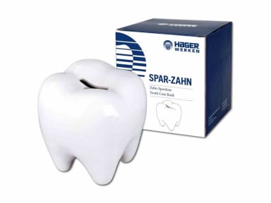 Hager & Werken Spaarpot Tand