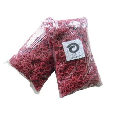 Wihedü rubber ring 20 mm 1,000 g red