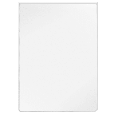 Veloflex badge holder 155x213 mm PP crystal clear