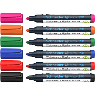 Schneider whiteboard marker Maxx 290 6 pieces assorted