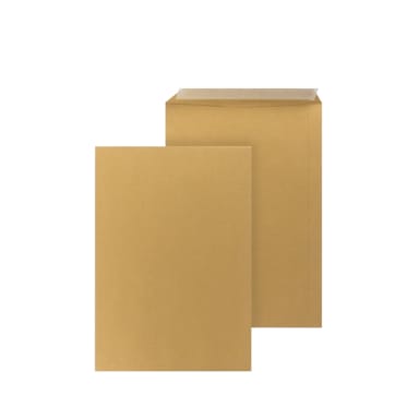 Posthorn mailing bag C4 110 g without window peel & seal 250 pieces brown