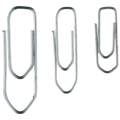 Alco letter clip 26 mm square nickel-plated 1,000 pieces