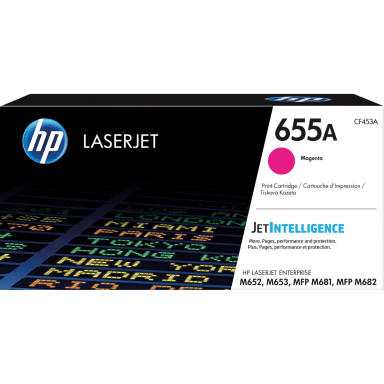 HP toner 655A 10,500 pages magenta