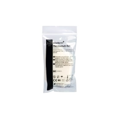 aluderm glove set large vinyl 4 pieces