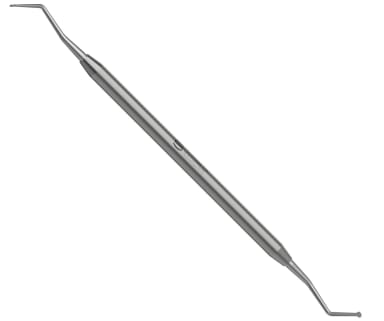 Retraktionsfadenstopfer, tellerform