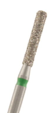 Diamant Zylinder Kante rund Körnung: Grün (grob, 1 Packung á 5 Stück)