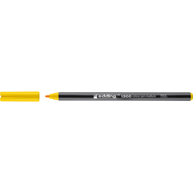 edding fibre-tip pen 1300 colourpen 2 mm yellow