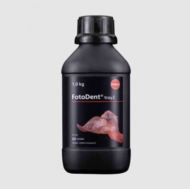 Dreve Dentamid FotoDent Tray2 Rood-Transparent 1kg