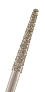 Diamant konisch rund Körnung: Blau (standard, 1 Packung á 5 Stück)