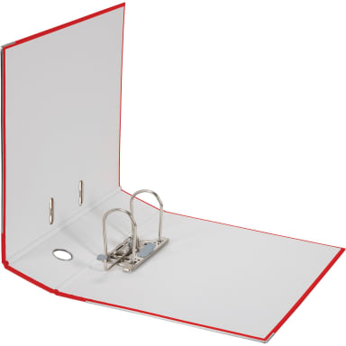 Falken ring binder S80 A4 80 mm PP red