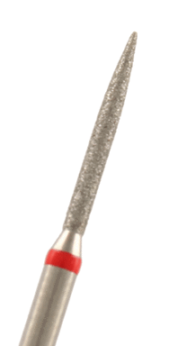 Diamant Flamme Körnung: Rot (fein, 1 Packung á 5 Stück)