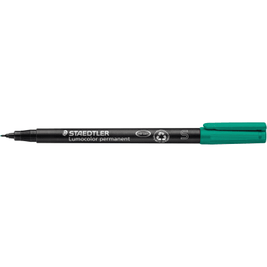 Staedtler OHP marker Lumocolor 0.4 mm permanent green
