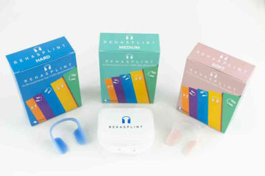 RehaSplint Soft rosa 40 Shore A.