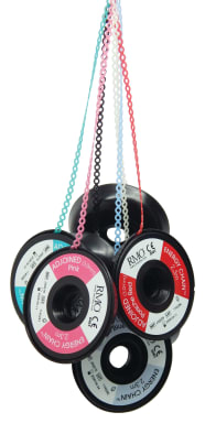 Energy Chain™ elastic chain on spool 4.7 m, closed, grey