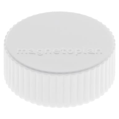 magnetoplan magnet Discofix Magnum 34 mm 10 pieces white
